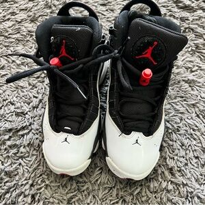 Air Jordan Black and White Sneakers